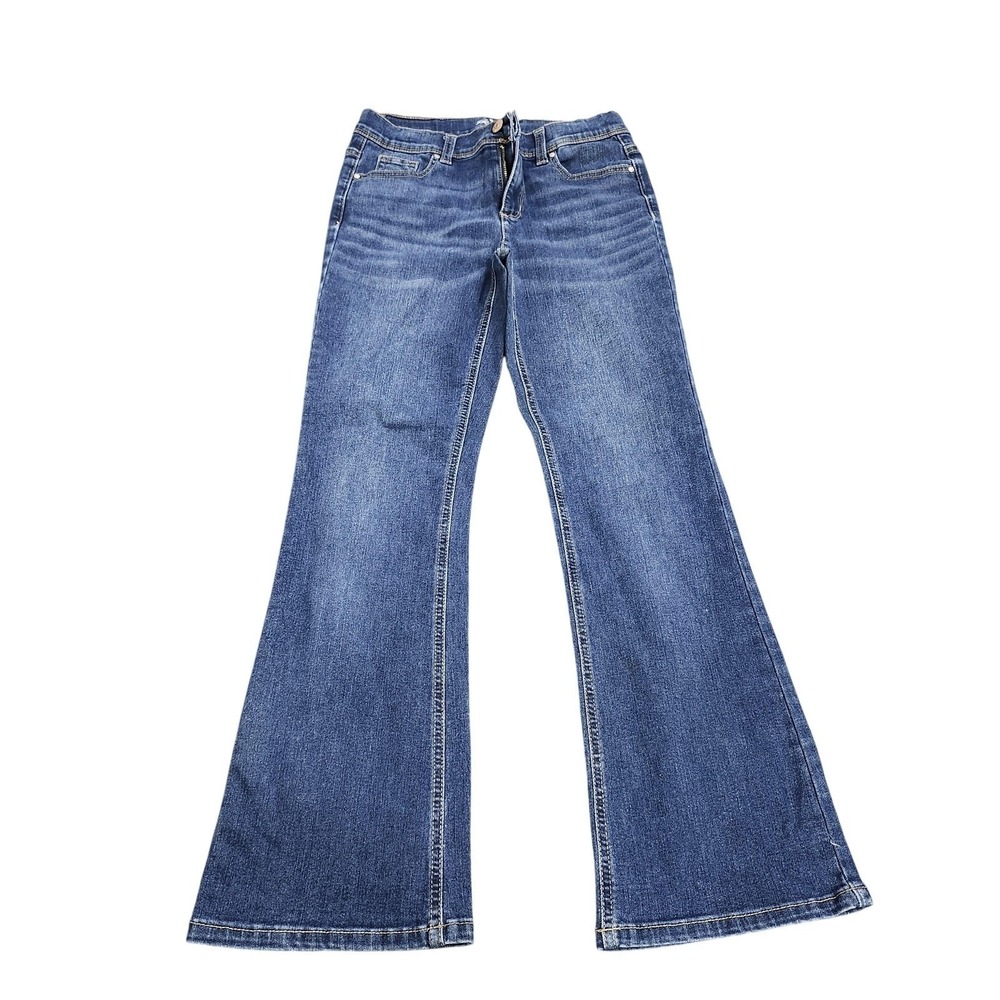 Jordache Jeans Girls 16 Bootcut Blue Medium Wash EUC